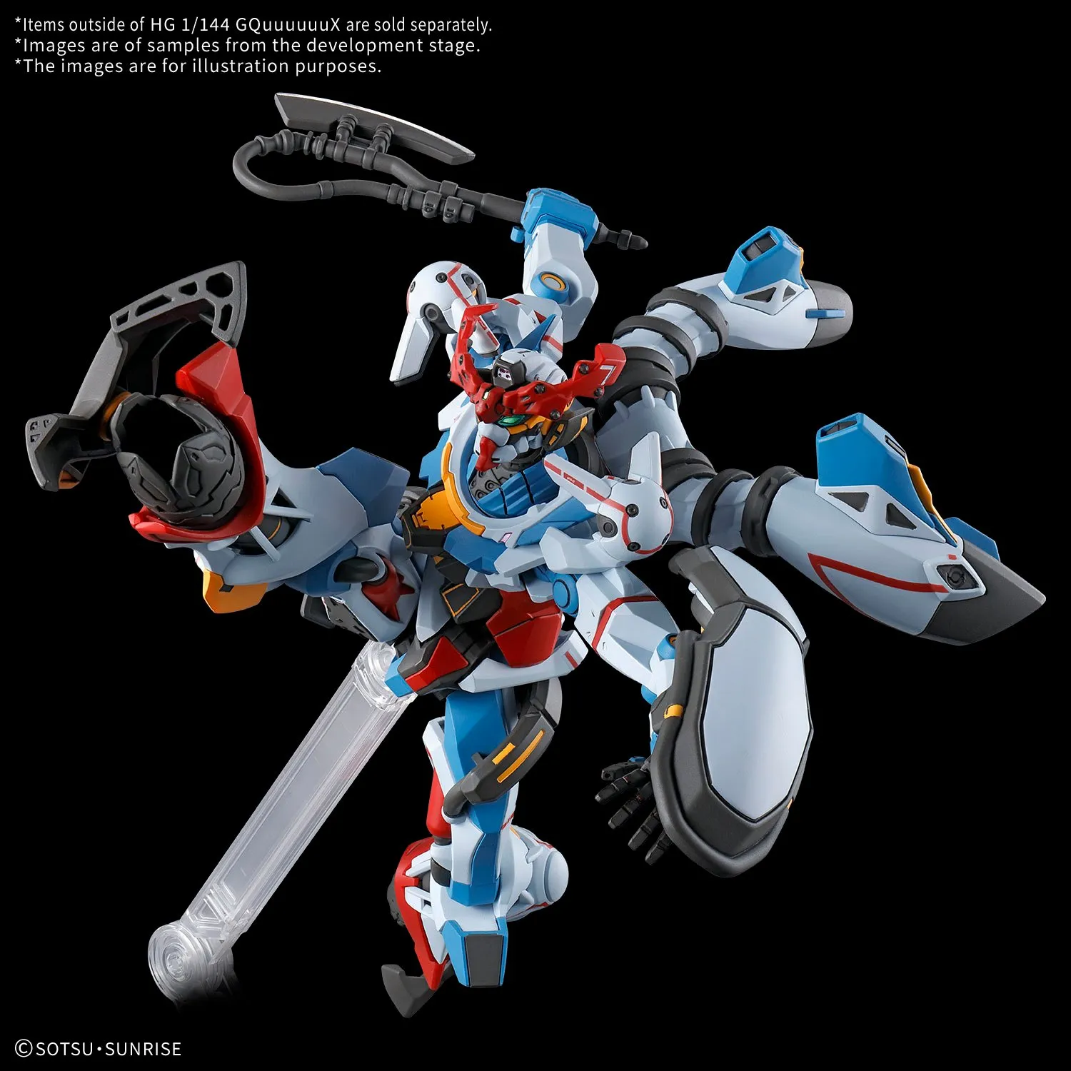 GUNDAM - HG 1/144 GQuuuuuuX - Model Kit